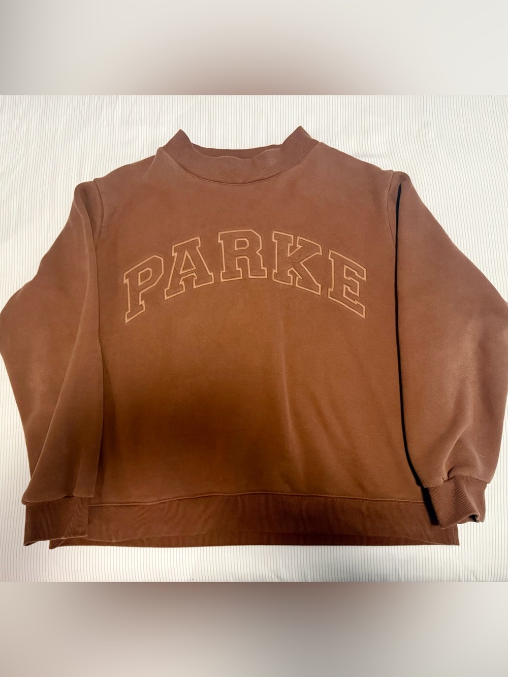 Parke Mockneck - Tonal Mocha - Fleece - size XXL
